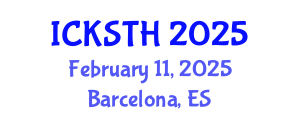 International Conference on Knowledge, Service, Tourism and Hospitality (ICKSTH) February 11, 2025 - Barcelona, Spain