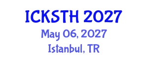 International Conference on Knowledge, Service, Tourism and Hospitality (ICKSTH) May 06, 2027 - Istanbul, Turkey International Conference on Knowledge, Service, Tourism and Hospitality (ICKSTH) May 06, 2027 - Istanbul, Turkey