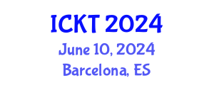 International Conference on Knowledge Transfer (ICKT) June 10, 2024 - Barcelona, Spain