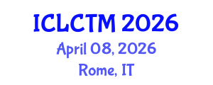 International Conference on Lab-on-a-Chip Technologies and Microfluidics (ICLCTM) April 08, 2026 - Rome, Italy