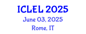 International Conference on Labor and Employment Law (ICLEL) June 03, 2025 - Rome, Italy