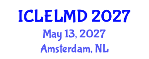 International Conference on Labor Economics and Labor Market Discrimination (ICLELMD) May 13, 2027 - Amsterdam, Netherlands International Conference on Labor Economics and Labor Market Discrimination (ICLELMD) May 13, 2027 - Amsterdam, Netherlands