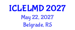 International Conference on Labor Economics and Labor Market Discrimination (ICLELMD) May 22, 2027 - Belgrade, Serbia International Conference on Labor Economics and Labor Market Discrimination (ICLELMD) May 22, 2027 - Belgrade, Serbia