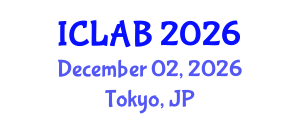 International Conference on Lactic Acid Bacteria (ICLAB) December 02, 2026 - Tokyo, Japan International Conference on Lactic Acid Bacteria (ICLAB) December 02, 2026 - Tokyo, Japan