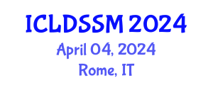 International Conference on Land Degradation and Sustainable Soil Management (ICLDSSM) April 04, 2024 - Rome, Italy