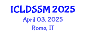 International Conference on Land Degradation and Sustainable Soil Management (ICLDSSM) April 03, 2025 - Rome, Italy