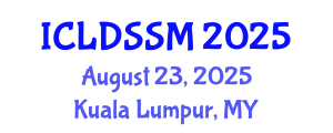 International Conference on Land Degradation and Sustainable Soil Management (ICLDSSM) August 23, 2025 - Kuala Lumpur, Malaysia