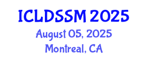 International Conference on Land Degradation and Sustainable Soil Management (ICLDSSM) August 05, 2025 - Montreal, Canada