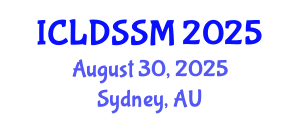 International Conference on Land Degradation and Sustainable Soil Management (ICLDSSM) August 30, 2025 - Sydney, Australia