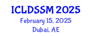 International Conference on Land Degradation and Sustainable Soil Management (ICLDSSM) February 15, 2025 - Dubai, United Arab Emirates