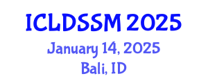 International Conference on Land Degradation and Sustainable Soil Management (ICLDSSM) January 14, 2025 - Bali, Indonesia