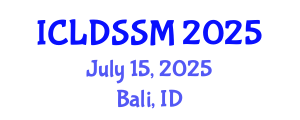International Conference on Land Degradation and Sustainable Soil Management (ICLDSSM) July 15, 2025 - Bali, Indonesia