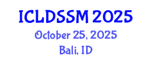 International Conference on Land Degradation and Sustainable Soil Management (ICLDSSM) October 25, 2025 - Bali, Indonesia