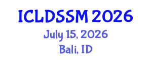 International Conference on Land Degradation and Sustainable Soil Management (ICLDSSM) July 15, 2026 - Bali, Indonesia