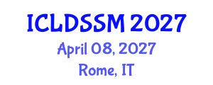 International Conference on Land Degradation and Sustainable Soil Management (ICLDSSM) April 08, 2027 - Rome, Italy International Conference on Land Degradation and Sustainable Soil Management (ICLDSSM) April 08, 2027 - Rome, Italy