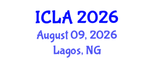 International Conference on Landscape and Architecture (ICLA) August 09, 2026 - Lagos, Nigeria