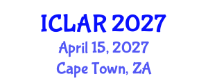 International Conference on Landscape Architecture Research (ICLAR) April 15, 2027 - Cape Town, South Africa International Conference on Landscape Architecture Research (ICLAR) April 15, 2027 - Cape Town, South Africa