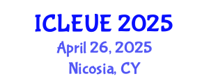International Conference on Landscape Ecology and Urban Ecology (ICLEUE) April 26, 2025 - Nicosia, Cyprus