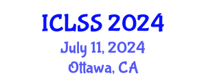 International Conference on Landslides and Slope Stability (ICLSS) July 11, 2024 - Ottawa, Canada