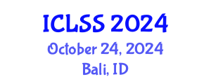 International Conference on Landslides and Slope Stability (ICLSS) October 24, 2024 - Bali, Indonesia