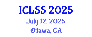International Conference on Landslides and Slope Stability (ICLSS) July 12, 2025 - Ottawa, Canada