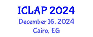 International Conference on Language Acquisition and Processing (ICLAP) December 16, 2024 - Cairo, Egypt