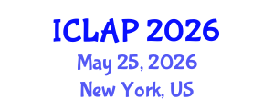 International Conference on Language Acquisition and Processing (ICLAP) May 25, 2026 - New York, United States International Conference on Language Acquisition and Processing (ICLAP) May 25, 2026 - New York, United States