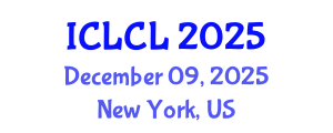 International Conference on Language and Corpus Linguistics (ICLCL) December 09, 2025 - New York, United States