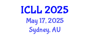 International Conference on Language and Literature (ICLL) May 17, 2025 - Sydney, Australia