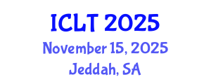 International Conference on Language and Technology (ICLT) November 15, 2025 - Jeddah, Saudi Arabia