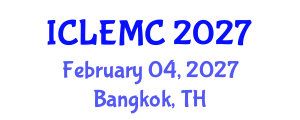 International Conference on Language Endangerment: Methodologies and Challenges (ICLEMC) February 04, 2027 - Bangkok, Thailand International Conference on Language Endangerment: Methodologies and Challenges (ICLEMC) February 04, 2027 - Bangkok, Thailand