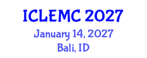 International Conference on Language Endangerment: Methodologies and Challenges (ICLEMC) January 14, 2027 - Bali, Indonesia International Conference on Language Endangerment: Methodologies and Challenges (ICLEMC) January 14, 2027 - Bali, Indonesia