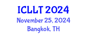 International Conference on Language Learning and Teaching (ICLLT) November 25, 2024 - Bangkok, Thailand