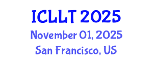 International Conference on Language Learning and Teaching (ICLLT) November 01, 2025 - San Francisco, United States