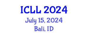 International Conference on Language Learning (ICLL) July 15, 2024 - Bali, Indonesia