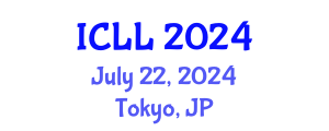 International Conference on Language Learning (ICLL) July 22, 2024 - Tokyo, Japan
