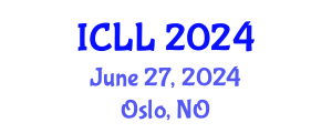 International Conference on Language Learning (ICLL) June 27, 2024 - Oslo, Norway