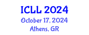 International Conference on Language Learning (ICLL) October 17, 2024 - Athens, Greece