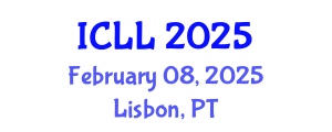 International Conference on Language Learning (ICLL) February 08, 2025 - Lisbon, Portugal