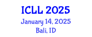 International Conference on Language Learning (ICLL) January 14, 2025 - Bali, Indonesia