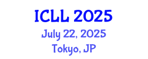 International Conference on Language Learning (ICLL) July 22, 2025 - Tokyo, Japan