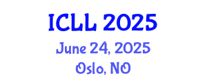 International Conference on Language Learning (ICLL) June 24, 2025 - Oslo, Norway