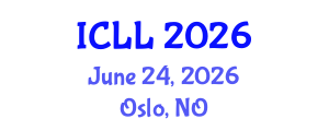 International Conference on Language Learning (ICLL) June 24, 2026 - Oslo, Norway