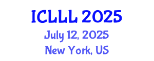 International Conference on Language, Linguistics and Literature (ICLLL) July 12, 2025 - New York, United States