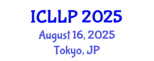 International Conference on Language, Linguistics and Philosophy (ICLLP) August 16, 2025 - Tokyo, Japan