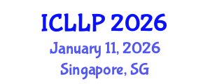 International Conference on Language, Linguistics and Philosophy (ICLLP) January 11, 2026 - Singapore, Singapore
