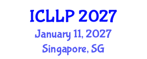 International Conference on Language, Linguistics and Philosophy (ICLLP) January 11, 2027 - Singapore, Singapore