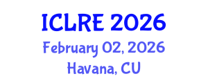 International Conference on Language Resources and Evaluation (ICLRE) February 02, 2026 - Havana, Cuba International Conference on Language Resources and Evaluation (ICLRE) February 02, 2026 - Havana, Cuba