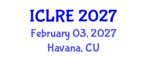 International Conference on Language Resources and Evaluation (ICLRE) February 03, 2027 - Havana, Cuba International Conference on Language Resources and Evaluation (ICLRE) February 03, 2027 - Havana, Cuba