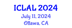 International Conference on Languages and Applied Linguistics (ICLAL) July 11, 2024 - Ottawa, Canada